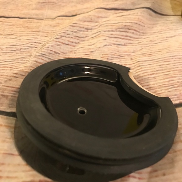 STARBUCKS Yellow Black Polka Dot Ceramic Tumbler - Picture 10 of 15